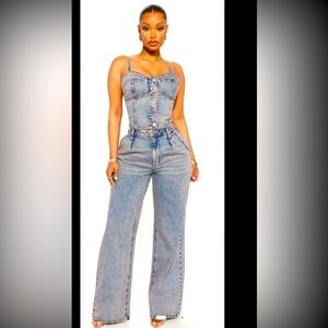 Something Light Denim💙Jeans Set